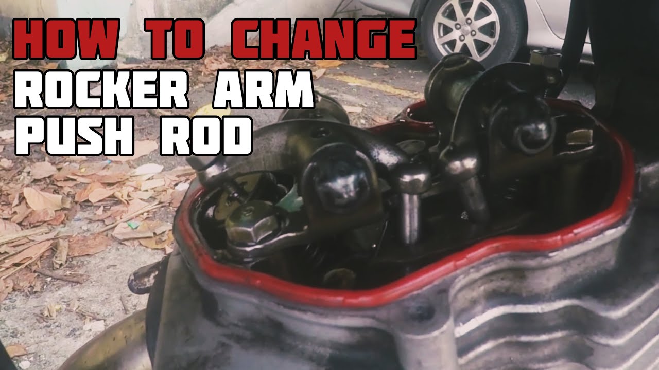 How to Change Rocker Arm and Push Rod Honda TMX155 (Lagitik Problem