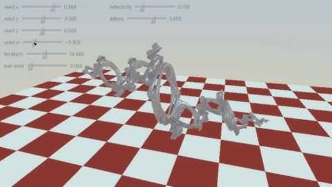 Realtime GPU Quaternion Julia Raytracer in GLSL