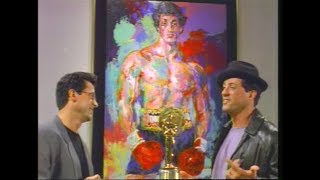 Sylvester Stallone Meets Rocky Balboa (90s) HD