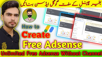How to Create Unlimited  AdSense for Youtube without channel  | Online Earning | Umair ul hassan