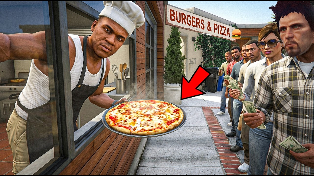 Franklin Became Chef For One DAY In GTA 5 YouTube 