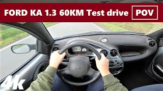 Ford Ka 1.3 60KM (2000) POV Drive Test & Acceleration | 4K #68