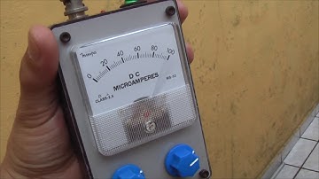 DIY -RF METER -  FIELD STRENGTH METER IN ACTION - 50MHZ BCN TX  1W = S9+++  TEST