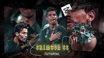 ✨LEVEL UP YOUR EDITS:Crimson CC Tutorial On Capcut!!!