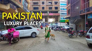 THE  MOST LUXURY AREA IN ISLAMABAD - WALKING TOUR | 4k 2024  [FULL WALK]