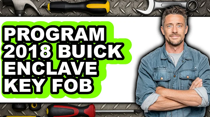 How to Program 2018 Buick Enclave Key Fob (only Way)