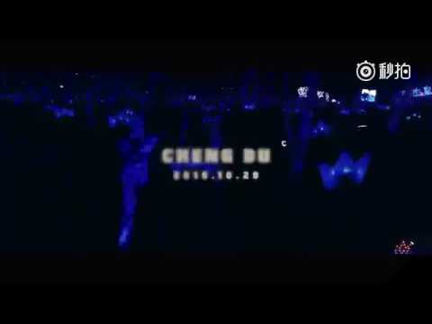 【很奇怪我爱你】201张杰我想世界巡回演唱会成都站