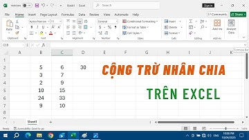 Cách thực hiện các phép tính Cộng, Trừ, Nhân, Chia trên Excel - Cho người mới