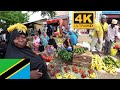 【4K】 Mwanakwerekwe Market Zanzibar City