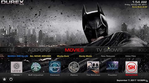 How to Install Durex Build on Kodi