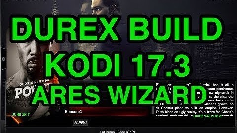 How to Install Durex Build on Kodi