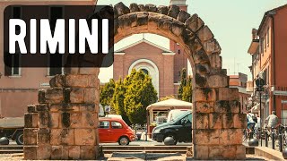 Rimini, Italy   Virtual Walking Tour City  2022  4K/60FPS ASMR