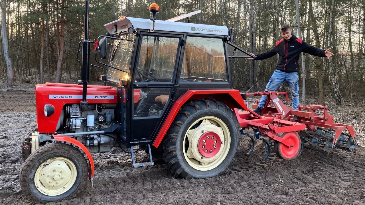 Test kultywatora z podwójnymi wałkami! 💪 Czy Ursus C-330 da radę? 🤔SAMI ZOBACZCIE! 😱