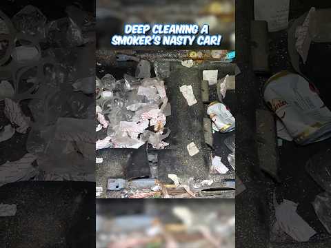 Detailing a Chain-Smoker's NASTY Car!