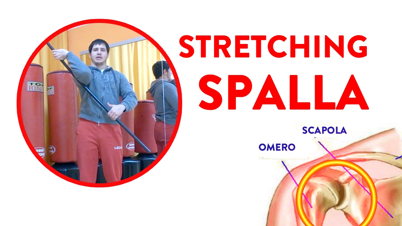 🆘 STRETCHING & MOBILITÀ DELLE SPALLE CON  👍 4 ESERCIZI - PROGRAMMA