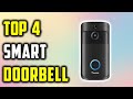 ✅Best Smart Doorbell | Top 4 Smart Doorbell 2024 | Which electronic doorbell is best?