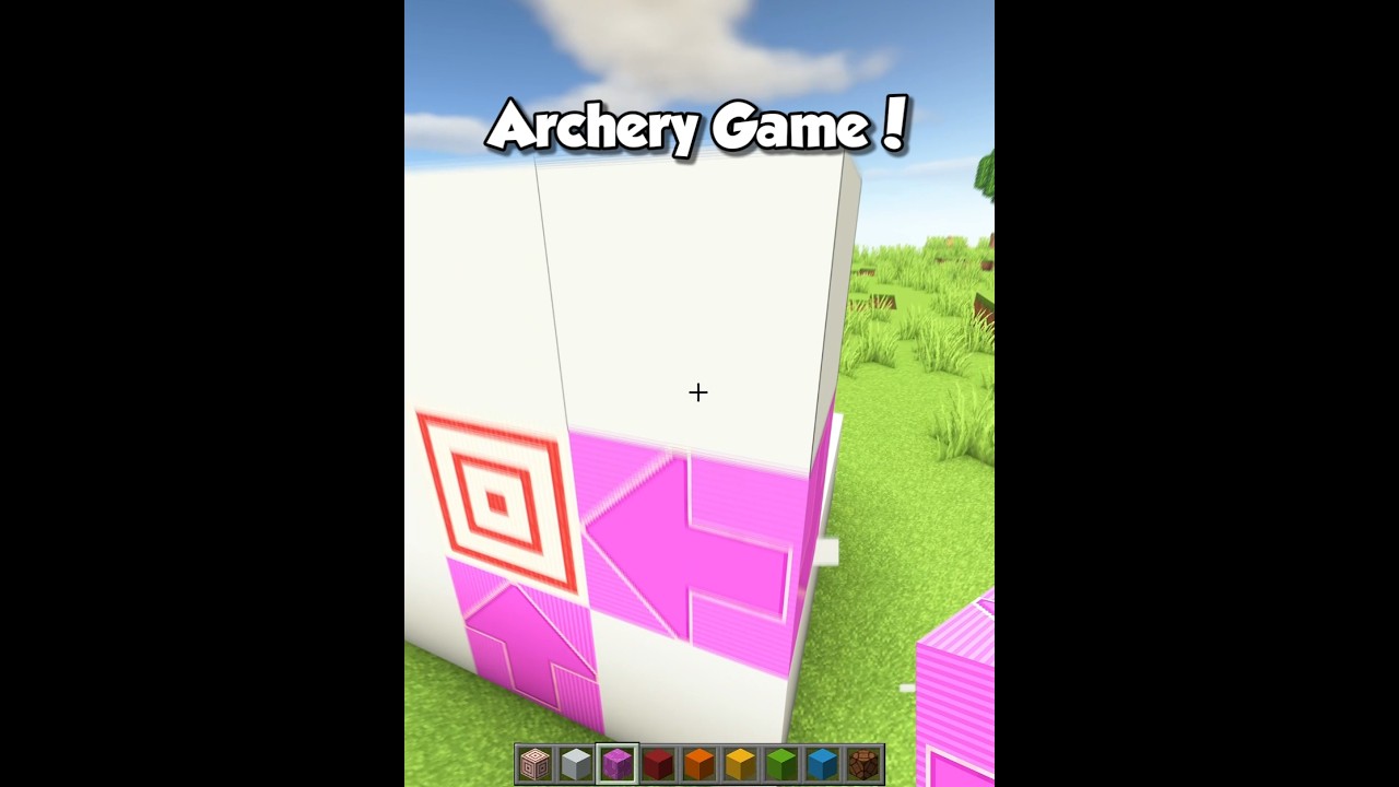 Minecraft Working Archery Game 🏹🤓 (Montagem Coma) 