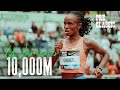 Full race beatrice chebet crushes womens 10000m world record  2024 prefontaine classic