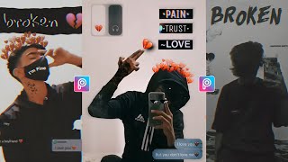 Aesthetic Broken Photo Editing 2023 | Aesthetic Trending Photo Editing | Best Photo Editing App screenshot 5