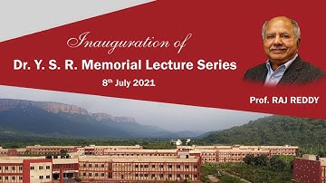 Inauguration of Dr. Y.S.R Memorial Lecture Series