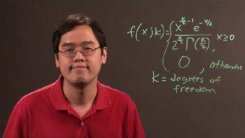 Chi-Square Probabilities : Math & Calculus Tips