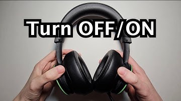 How to Turn On / Off Xbox Wireless Headset
