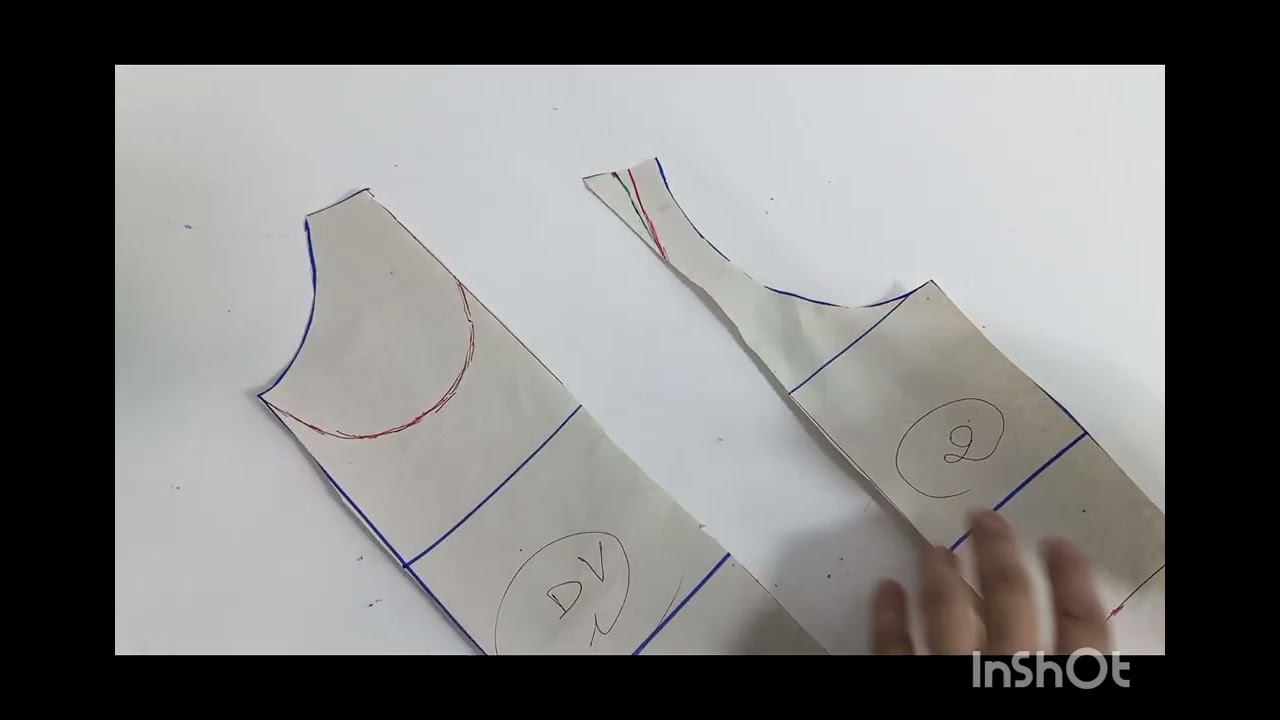 درس جديد دااااائما مع تحويلات ....تحويل باترون أساس أطفال الى باترون مئزر جاهز للتفصيل ....