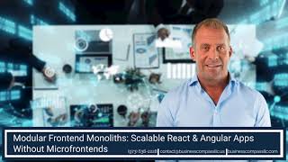 Modular Frontend Monoliths: Scalable React & Angular Apps Without Microfrontends