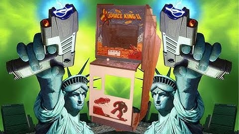 SPACE KING 2 SPACE INVADERS CLONE KONAMI 1979 ARCADE MAME VIDEO GAME spcking2