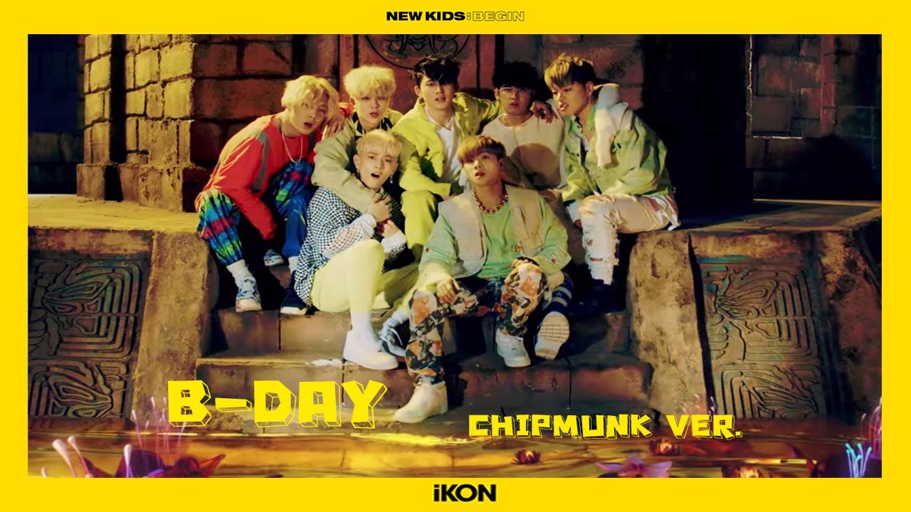 B-DAY - iKON (chipmunk ver.)