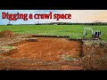 Digging A 3200 Sq Ft Crawl Space