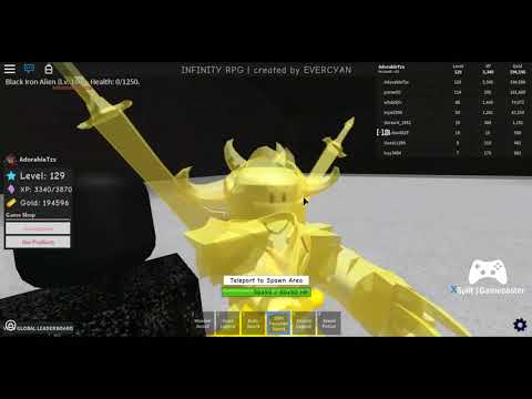 Roblox Infinity Rpg Road To Level 500 Free Codes Youtube - roblox how to level hack infinity rpg