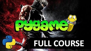 PyGame FULL Course - Create 3 Complete Games with PyGame