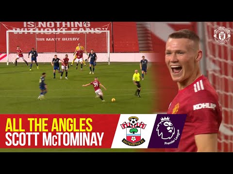 All the Angles | Scott McTominay's sweet strike v Southampton | Manchester United 9-0 Southampton