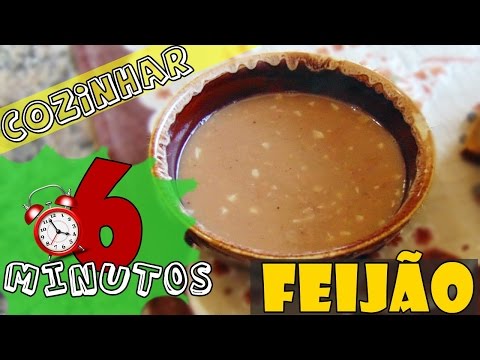 COZINHAR FEIJÃO EM  MINUTOS | Será que da Certo? | Menino Prendado