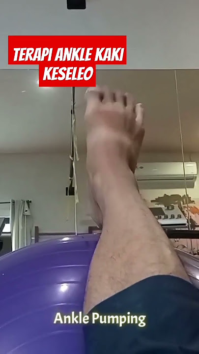 Cara sembuhkan kaki keseleo #bimbimjosh #exercise