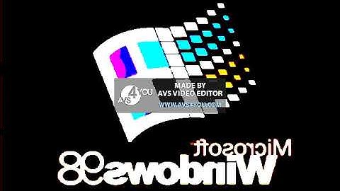 Windows 98 Startup in AntiMystery Effect