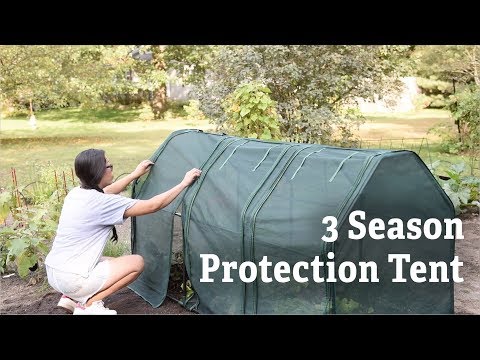 Gardener's Supply Company 3-Season Plant Protection Tent,  4' X 8