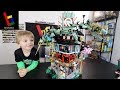 GREEN NINJA MECH DRAGON ATTACKS NINJAGO CITY!