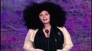 Cher presents Chaz Bono with GLAAD award