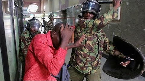 Another protest in Kenya against electoral body, police fire tear gas