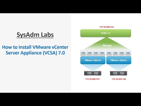 vSphere 7.0 - How to Install VMware vCenter Server Appliance (VCSA) 7.0