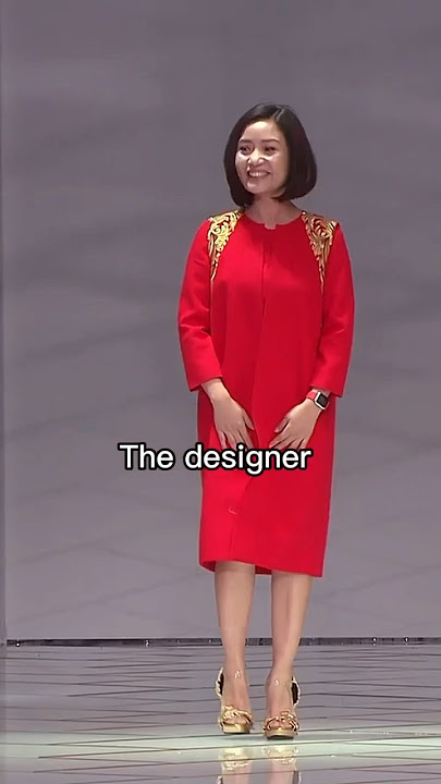 the designer vs her designs 💫