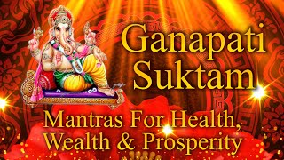 Learn to Chant  Ganapati Suktam | Best Rigveda Chanting Of Vedic Mantras  by Dr V Ragavedra Sarma screenshot 1