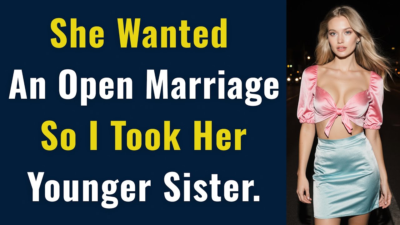 She Wanted An Open Marriage So I…