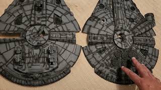 MPC Millennium Falcon 1:72 Scale Part 4: Panel Lines