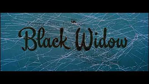 Black Widow 1954 title sequence