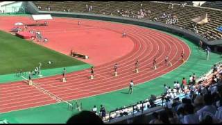 20090807中学校近畿大会男子800ｍ決勝.avi