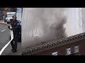 **EARLY ARRIVAL** MAJOR FDNY Response to a 3rd Alarm Penthouse Fire in a Manhattan High-Rise