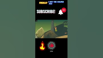 #shorts II Finally I got the golden pot II  #getting over it